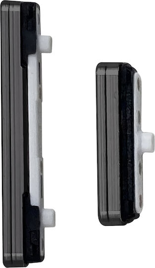Clappio Power-Lautstärketaste Samsung Galaxy S22 S22 Plus Schwarz