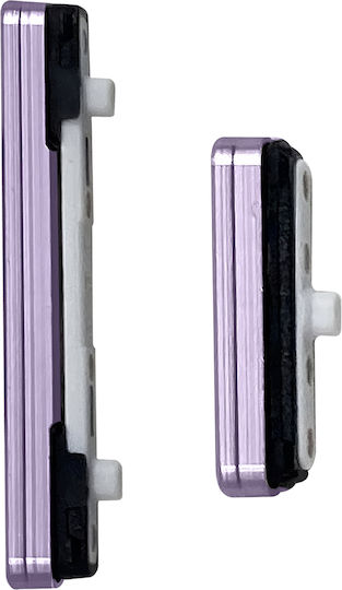 Clappio Power Volume Button Samsung Galaxy S22 S22 Plus Purple