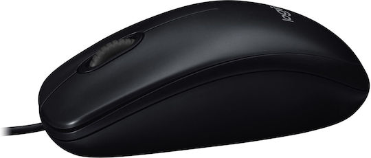 Logitech M90 (910-001793) Ενσύρματο Ποντίκι Dark Grey