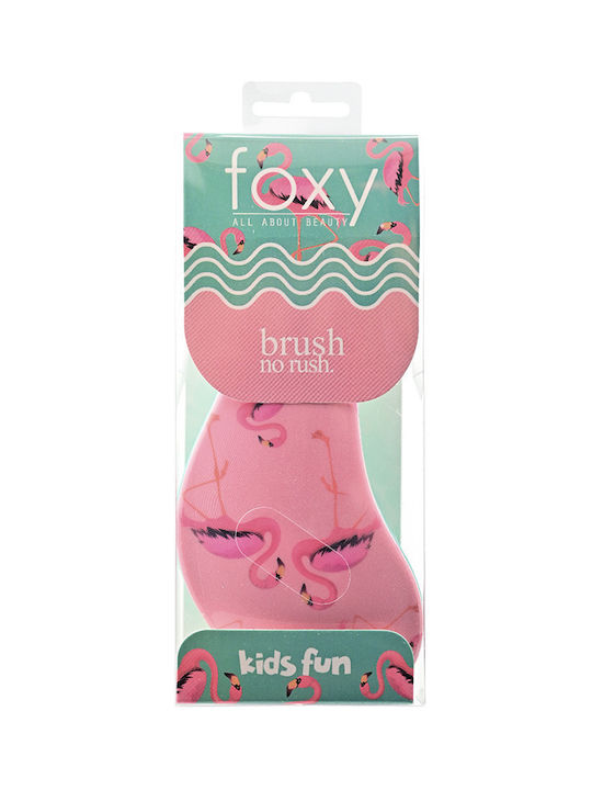Foxy Детска четка за разресване Розов