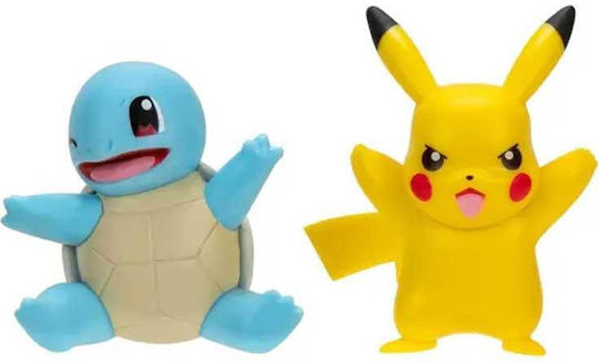 Jazwares Pokemon Helden Squirtle & Pikachu Für 4+ Jahre