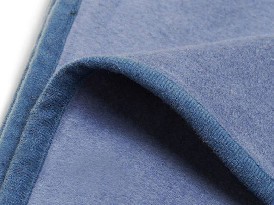 Jollein Pătură Pepinieră Swaddling pături Albastru Jeans Blue 75x100cm