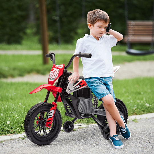 Kids Motorbike Inspired Electric 12 Volt Red