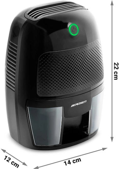 Berdsen BR-50B Dehumidifier with Compressor 0.25lt Black