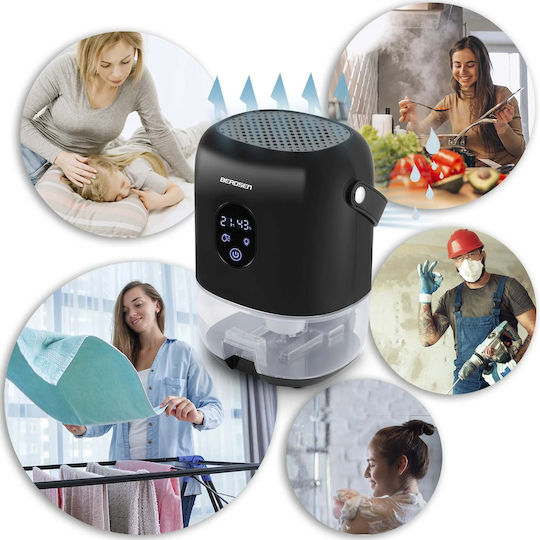 Berdsen BR-10B Thermoelectric (Peltier) Dehumidifier 0.4lt Black