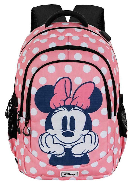 Minnie Mouse School Bag Karactermania Pink 34 X 21 X 46 Cm