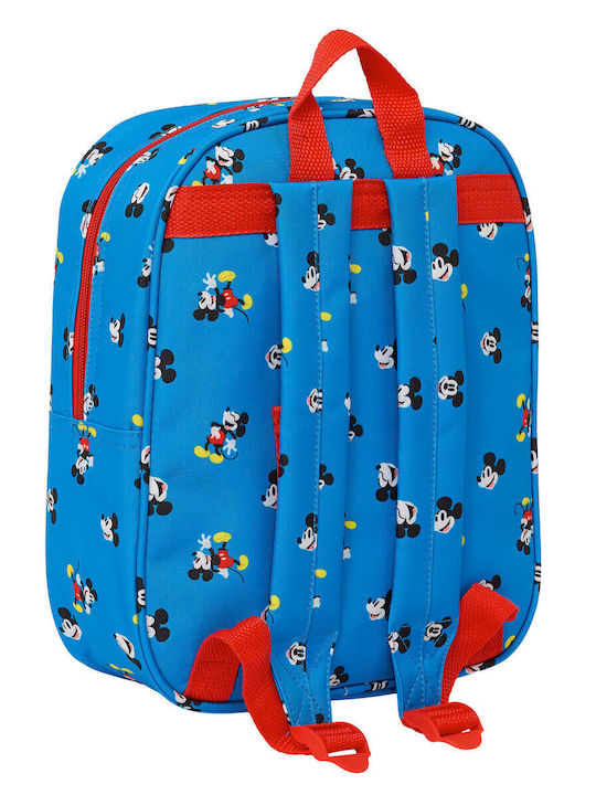 Mickey Mouse Clubhouse School Bag Blue 22 X 27 X 10 Cm 3D