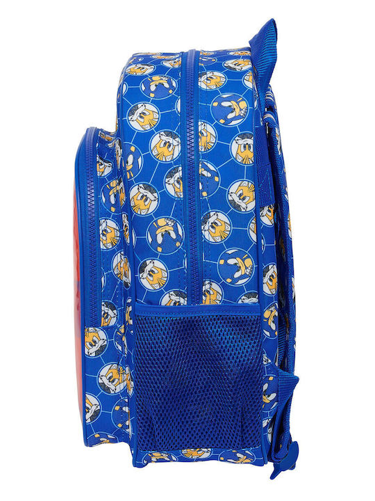 Ghiozdan Școlar Sonic Prime Albastru 26 X 34 X 11 Cm