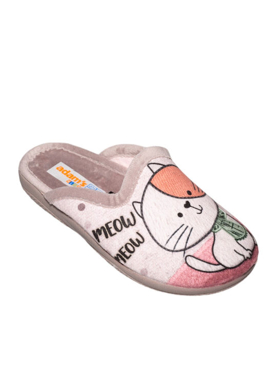 Kids Slippers Beige
