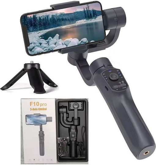 F10 Pro Phone Gimbal with 10 Operating Hours Black