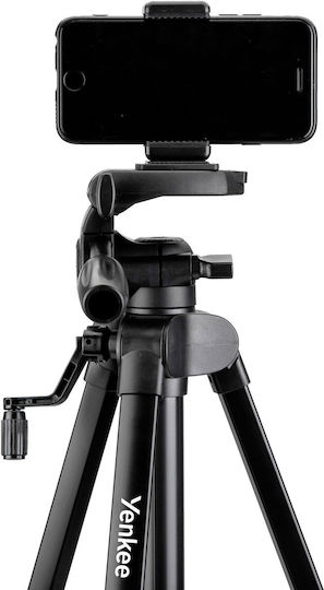Trepied Yenkee Traveller pentru camere și telefoane mobile Ysm F10 Negru