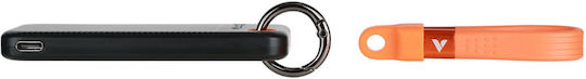 Verbatim Pocket USB 3.2 External SSD 1TB M.2 Black / Orange