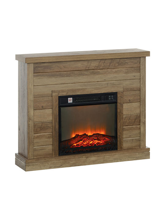HomCom Под Електрическа печка 1800W 96.5x22см