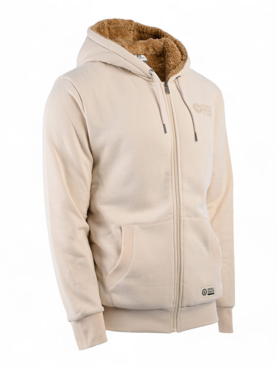 Russell Athletic Sweatshirt with Hood Beige