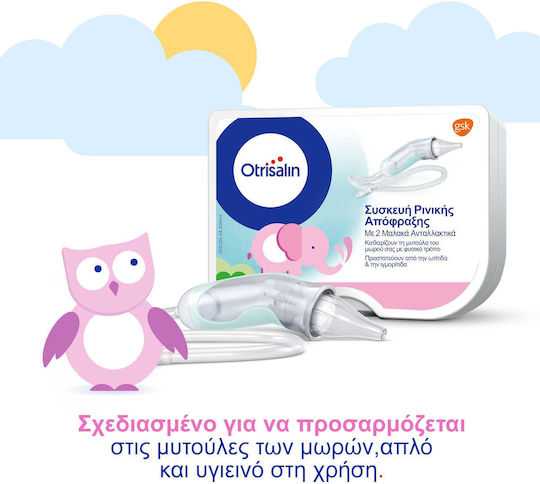 Otrisalin Soft Nasal Aspirator Refills Ρινικές Πλύσεις για Βρέφη 10τμχ
