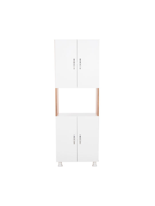 RAD Επιδαπέδιο Ντουλάπι Φυσικό-λευκό 52x30x26εκ.