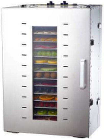 Food Dehydrator 16 Shelves Adjustable Temperature 40-90°C Sterilization Function