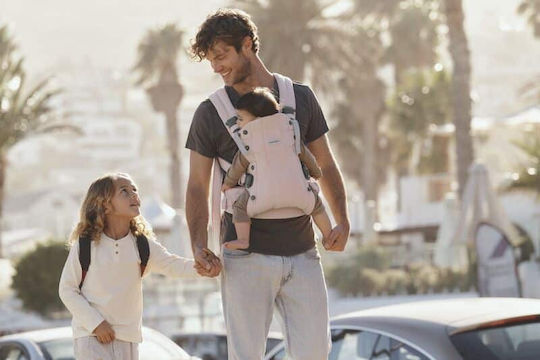 BabyBjorn Κλασικός Μάρσιπος Ροζ