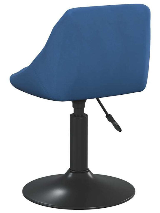 Rotating Chair Visitor in Blue Color 46x44x62cm 6pcs