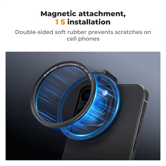 Polarizing Lens Filter Kf Lens Cpl Hmc 67mm Smartphone Smartphone K&f Kf01.2673 13673409 6942052532242
