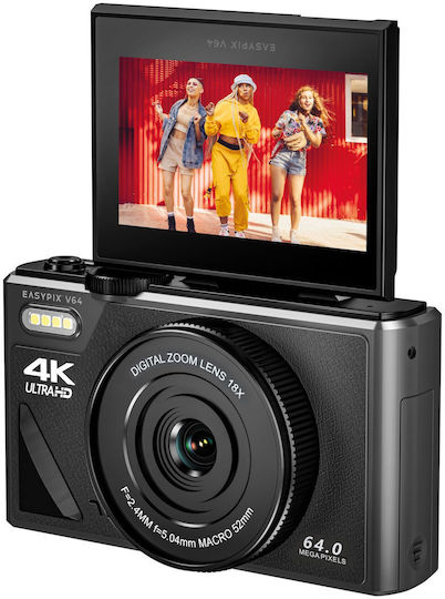 EasyPix 20203 Компактен Фотоапарат Черна