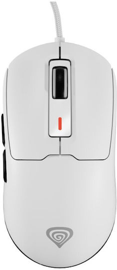 Genesis Krypton 660 Gaming Ποντίκι 12000 DPI Λευκό