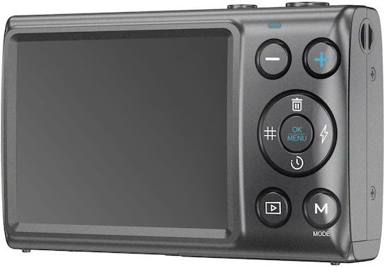 EasyPix V48 Compact Φωτογραφική Μηχανή Γκρι