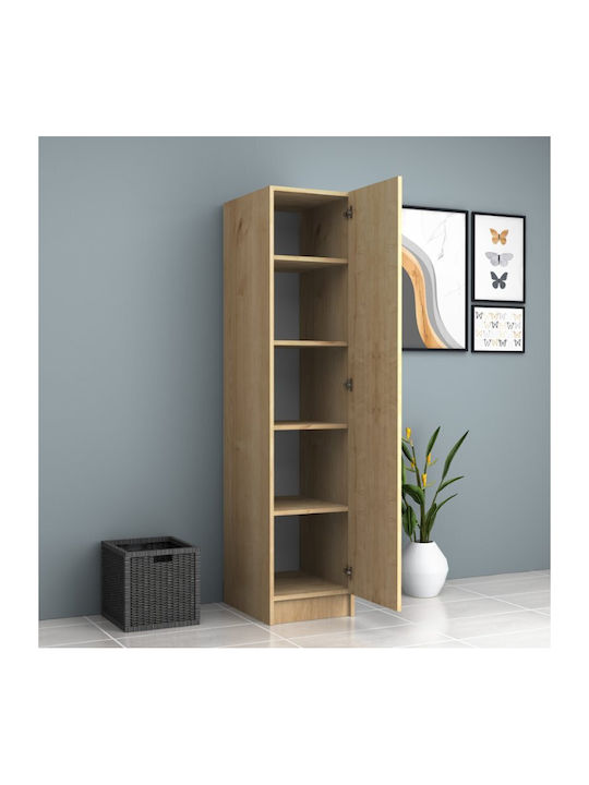 Einzeltür Kleiderschrank Ricardo Natural Beech 40x51.8x181cm