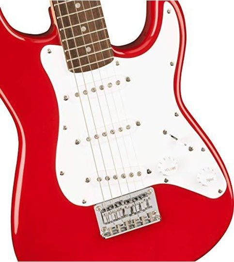 Fender Mini Ηλεκτρική Κιθάρα ST Style με SSS Διάταξη Μαγνητών Dakota Red