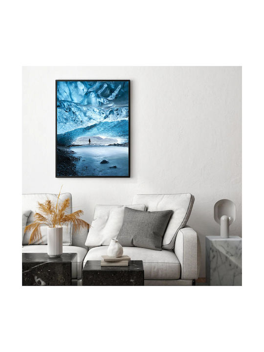 Tabloul Explorator în Peștera de Gheață 80x120