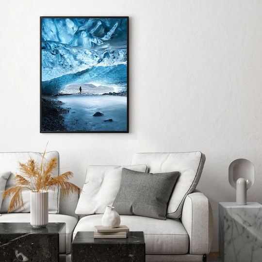 Tabloul Explorator în Peștera de Gheață 80x120