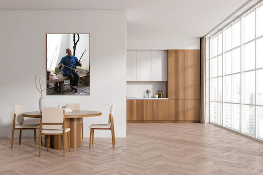 Gemälde Traditioneller Musiker 80x120