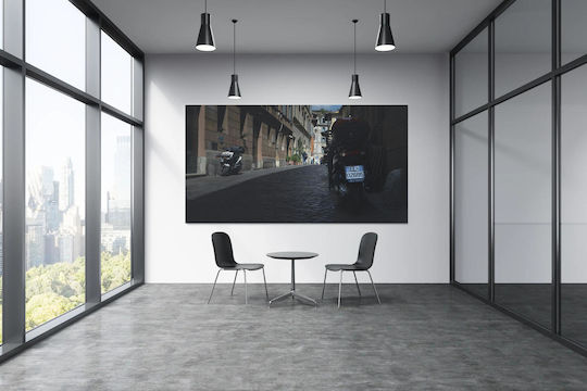 Πίνακας Motorcycles In A Cobbled Alley Μοτοσικλέτες Πλακόστρωτο Σοκάκι 150x100