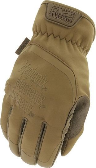 Mechanix Wear Fastfit Coyote Lg Waterproof Gloves for Work Cold-Resistant Synthetic Leather 1pcs