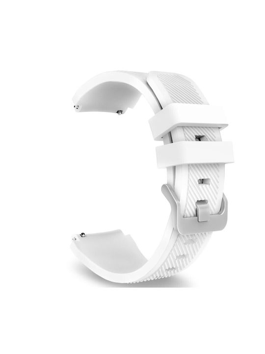 Best Accessories Silicon Strap White Huawei Watch 5 5 Pro 46mm Watch 4 4 Pro 46mm Watch 3