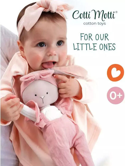 Orange Toys Plush Bunny for Newborns 34 cm
