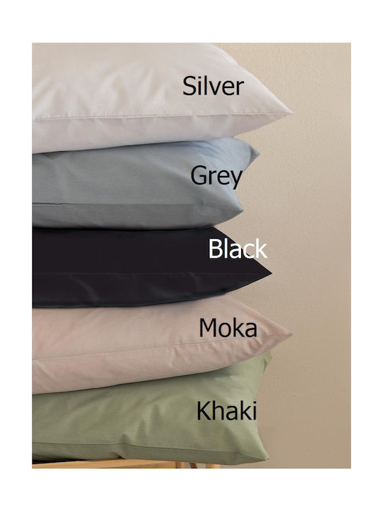 Palamaiki Baby Sheet Crib Cotton Silver Gray 130x170cm