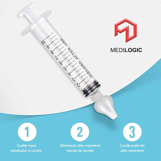 mediLOGIC Aspirator Nazal pentru Întreaga Familie 10ml