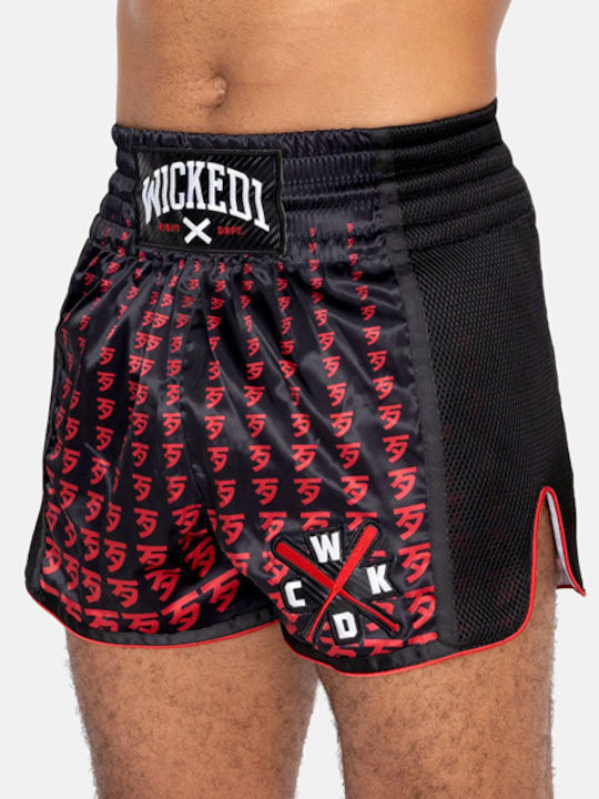 Wicked1 Shorts Kick/Thai-Boxen Rot