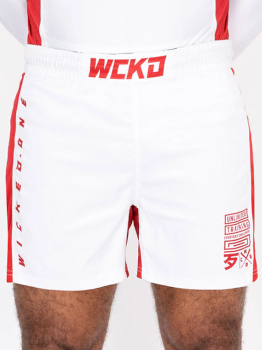 Wicked1 Σορτσάκι MMA Λευκό
