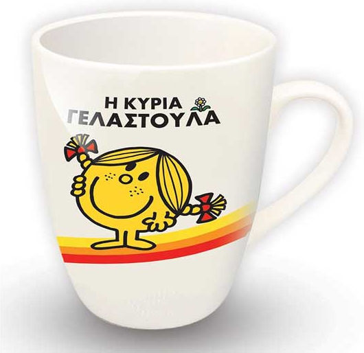 CHartini Poli Frau Gelastoula Keramiktasse Weiße