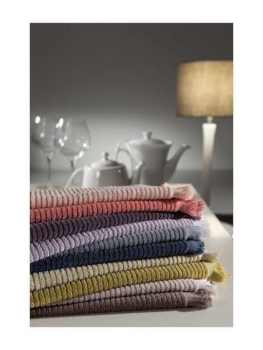 Guy Laroche Tissus Towel from 100% Cotton Natural 40x60cm 2pcs