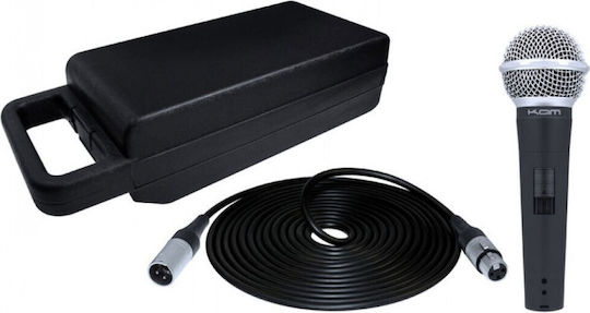 Kam KDM-580 Δυναμικό Μικρόφωνο XLR Χειρός για Φωνητικά