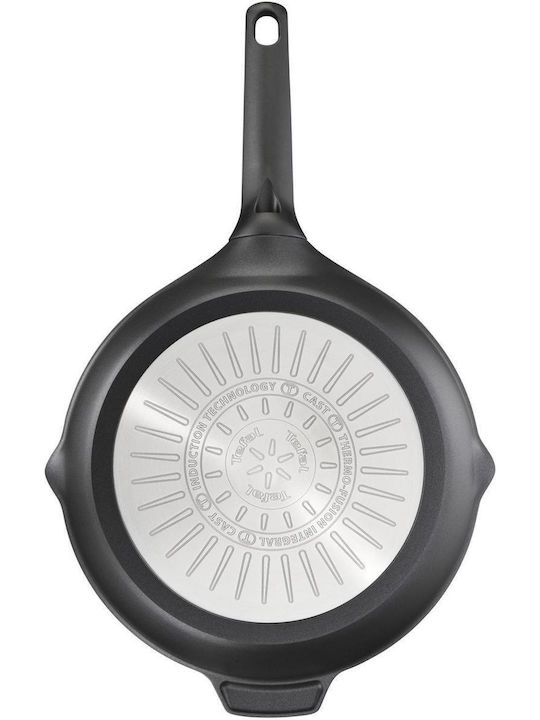 Tefal Robusto Τηγάνι από Χυτό Αλουμίνιο με Αντικολλητική Επίστρωση 28cm