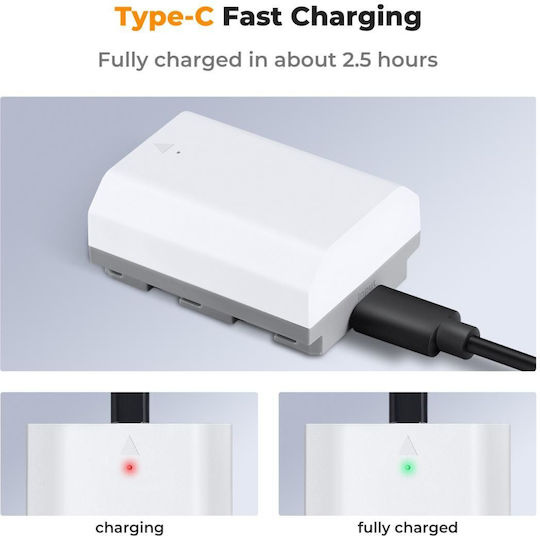 K&F Concept Battery Charger Compatible with Sony