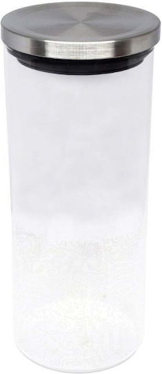 Borosilikatglas Lebensmittelglas Pufo Zucker Kaffee Tee Gewürze Luftdichtes Verschluss 1,4 L