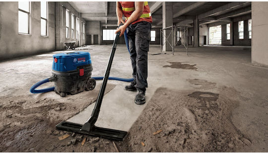 Bosch Gas 12-25 Pl Professional Vacuum Wet / Dry 1250W with Plastic Bin 25lt