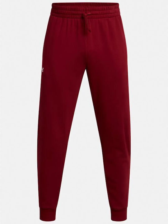 Rival Sweatpants with Elastic Burgundy