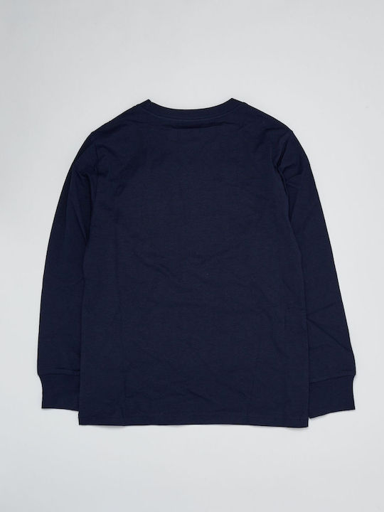 Ralph Lauren Children's Blouse Long Sleeve Refined Navy