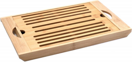 Bambus Schneidebrett für Brot 37 x 22 cm